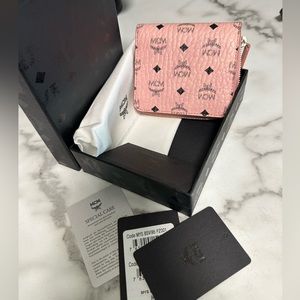 MCM All over Logo printed wallet